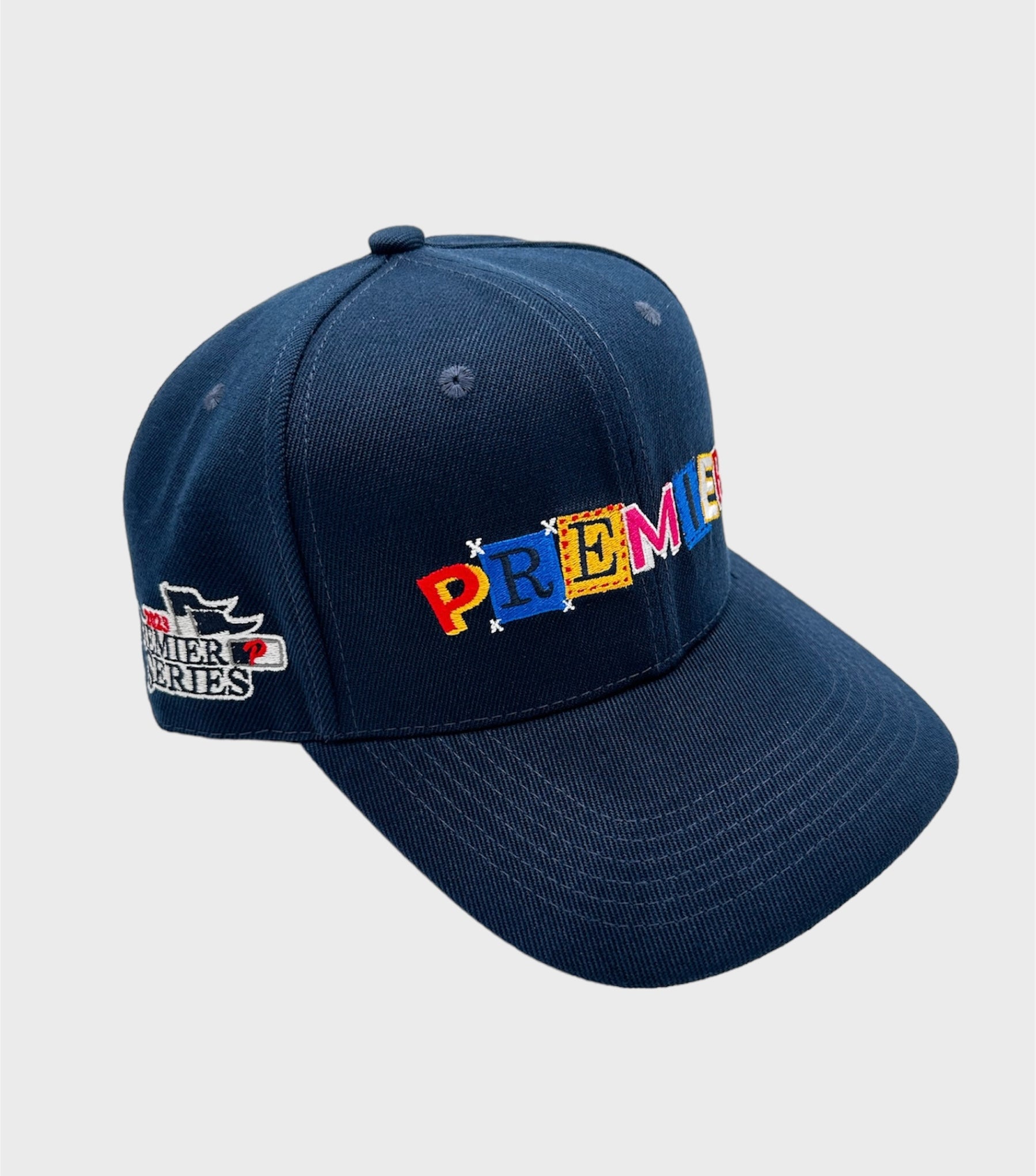 NEW NAVY “Patchwork” PREMIER SNAPBACK