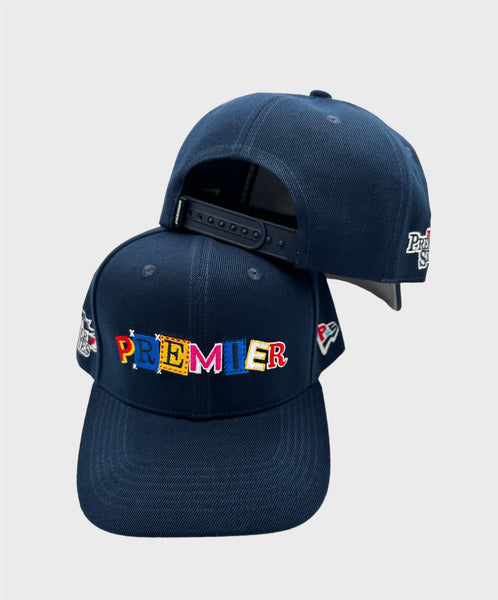 NEW NAVY “Patchwork” PREMIER SNAPBACK