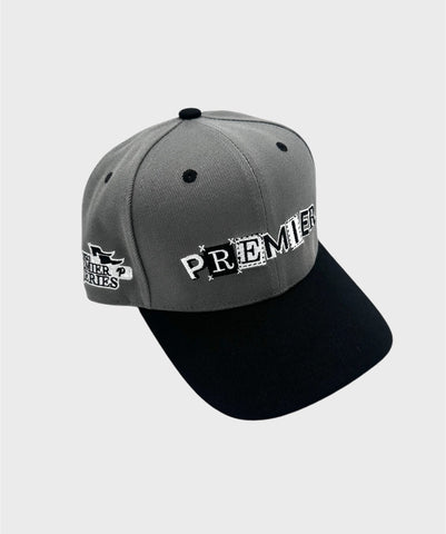 NEW "Gray Patchwork” PREMIER SNAPBACK