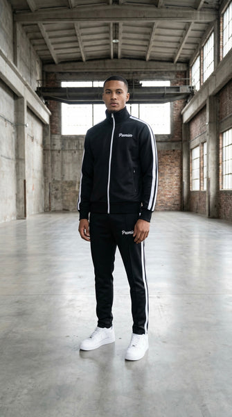 BLACK PREMIER® TRACK PANTS