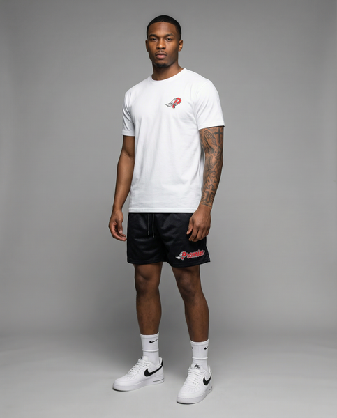 BLACK PREMIER® ANGELS MESH SHORTS