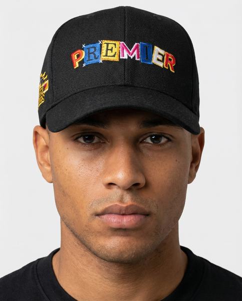 NEW “Black Patchwork” PREMIER SNAPBACK
