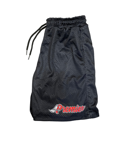 BLACK PREMIER® ANGELS MESH SHORTS